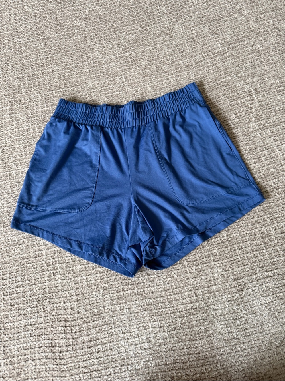 all in motion Women's Royal Blue Athletic Shorts with Elastic Waist